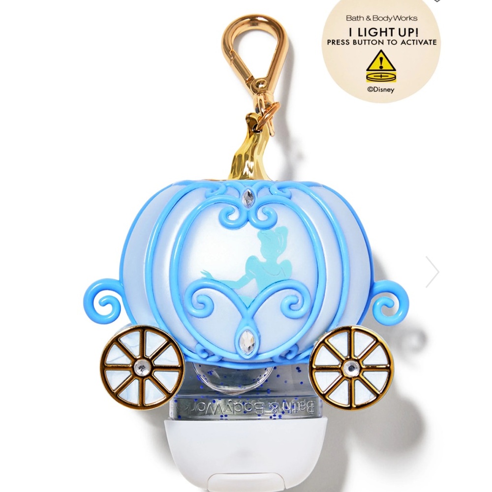 BBW Light-up Cinderella's Carriage Pocketbac Holder NEW